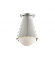  Lauryn 1 Light Flush Mount (H351501-PN/GRY) - Mitzi Lighting