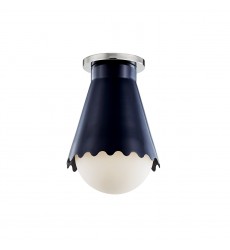  Lauryn 1 Light Flush Mount (H351501-PN/NVY) - Mitzi Lighting