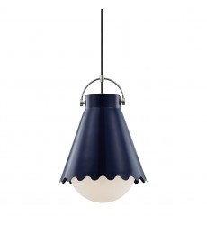  Lauryn 1 Light Large Pendant (H351701L-PN/NVY) - Mitzi Lighting