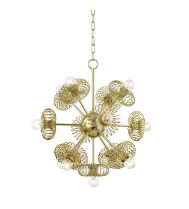  Serena 13 Light Chandelier (H359813-PB) - Mitzi Lighting
