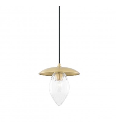  Lana 1 Light Small Pendant (H365701S-AGB) - Mitzi Lighting
