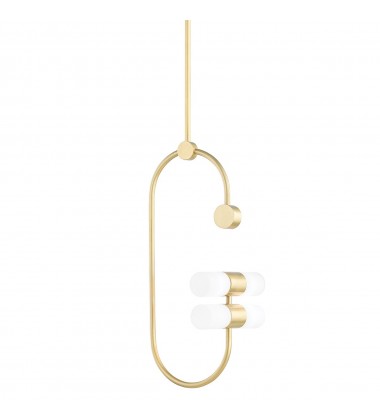  Rae 4 Light Pendant (H388704B-AGB) - Mitzi Lighting