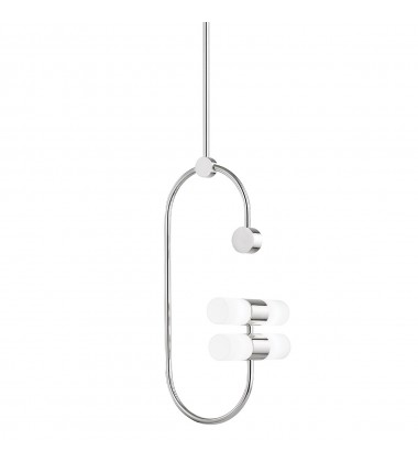  Rae 4 Light Pendant (H388704B-PN) - Mitzi Lighting