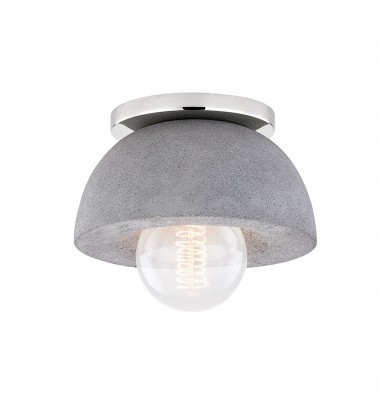  Poppy 1 Light Flush Mount (H400501-PN) - Mitzi Lighting