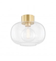  Harlow 1 Light Flush Mount (H403501-AGB) - Mitzi Lighting
