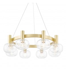  Harlow 8 Light Chandelier (H403808-AGB) - Mitzi Lighting