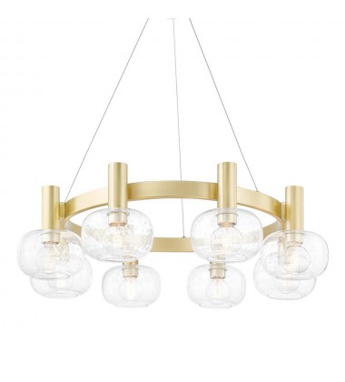  Harlow 8 Light Chandelier (H403808-AGB) - Mitzi Lighting