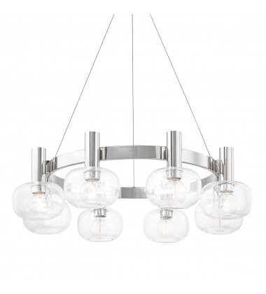  Harlow 8 Light Chandelier (H403808-PN) - Mitzi Lighting