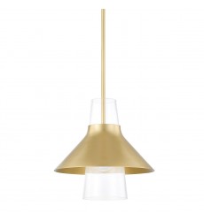  Jessy 1 Light Small Pendant (H404701S-AGB) - Mitzi Lighting