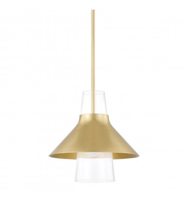  Jessy 1 Light Small Pendant (H404701S-AGB) - Mitzi Lighting