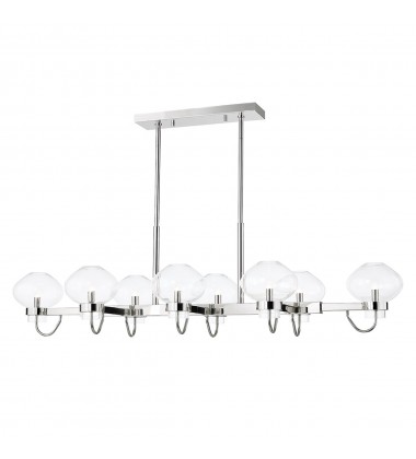  Korey 8 Light Island (H408908-PN) - Mitzi Lighting