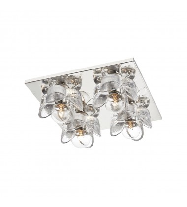  Shea 4 Light Flush Mount (H410504-PN) - Mitzi Lighting