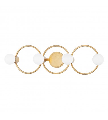  Hope 4 Light Bath Bracket (H413304-GL) - Mitzi Lighting