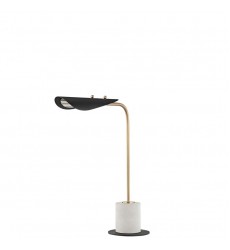  Layla 1 Light Table Lamp With A Concrete Base (HL157201-AGB/BK) - Mitzi Lighting