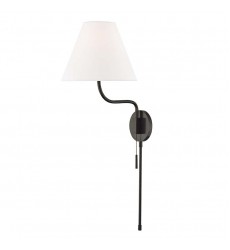  Patti 1 Light Wall Sconce With Plug (HL240101-OB) - Mitzi Lighting