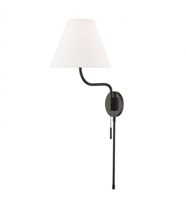  Patti 1 Light Wall Sconce With Plug (HL240101-OB) - Mitzi Lighting