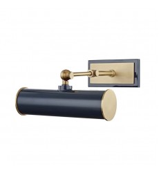  Holly 1 Light Picture Light With Plug (HL263201-AGB/NVY) - Mitzi Lighting