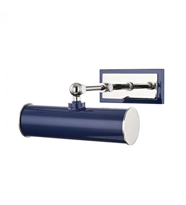  Holly 1 Light Picture Light With Plug (HL263201-PN/NVY) - Mitzi Lighting