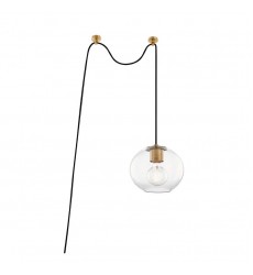  Margot 1 Light Small Pendant (HL270701S-AGB) - Mitzi Lighting