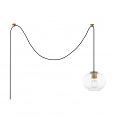  Margot 1 Light Small Pendant (HL270701S-AGB) - Mitzi Lighting