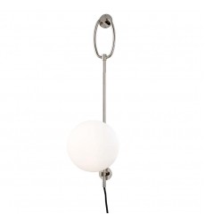  Gina 1 Light Wall Sconce With Plug (HL290101-PN) - Mitzi Lighting