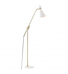  Willa 1 Light Floor Lamp (HL295401-AGB/WH) - Mitzi Lighting