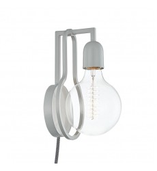  Darcie 1 Light Wall Sconce With Plug (HL343101-GRY) - Mitzi Lighting