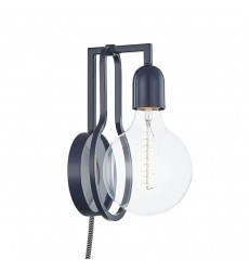  Darcie 1 Light Wall Sconce With Plug (HL343101-NVY) - Mitzi Lighting
