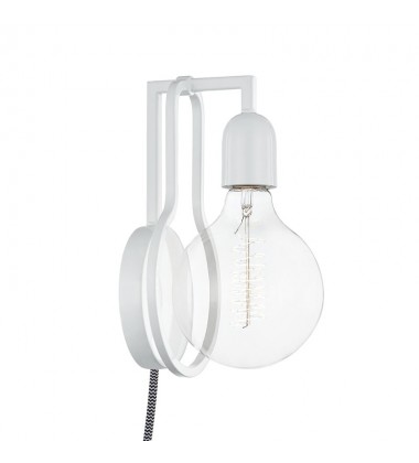  Darcie 1 Light Wall Sconce With Plug (HL343101-WH) - Mitzi Lighting
