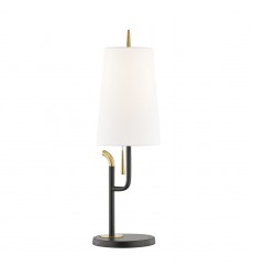  Lillian 1 Light Table Lamp (HL349201-AGB/BK) - Mitzi Lighting