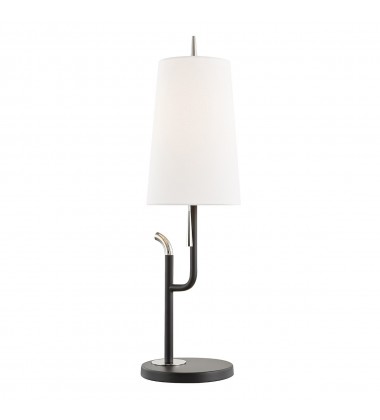  Lillian 1 Light Table Lamp (HL349201-PN/BK) - Mitzi Lighting