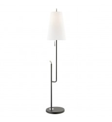  Lillian 1 Light Floor Lamp (HL349401-PN/BK) - Mitzi Lighting