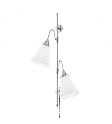  Mara 3 Light Wall Sconce W/ Plug (HL356102-PN) - Mitzi Lighting