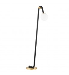  Whit 1 Light Floor Lamp (HL382401-AGB/BK) - Mitzi Lighting
