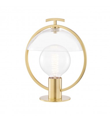  Ringo 1 Light Table Lamp (HL387201-AGB) - Mitzi Lighting