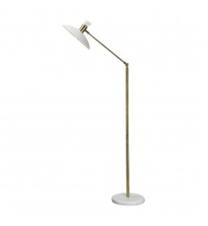  Troilus LPF3037 Polished Brass Floor Lamp - Renwil