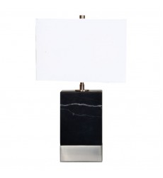  Heme LPT729 Black Satin Nickel Table Lamp - Renwil