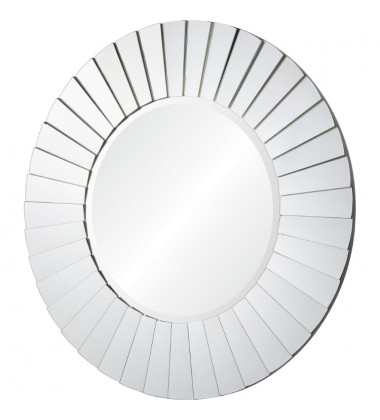  Plaza MT1560 Round Mirror Wall Decor - Renwil