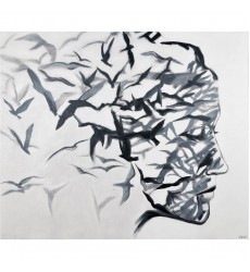  Kinney OL1955 Hand Painted Canvas - Renwil