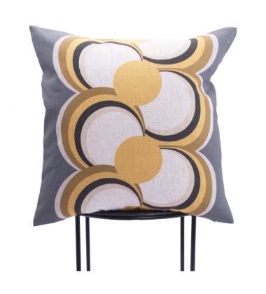  Almada PWFL1054 LinenVelvet piping Square Pillow - Renwil