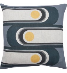 Fatima PWFL1056 LinenVelvet piping Square Pillow - Renwil  Fatima PWFL1056 LinenVelvet piping Square Pillow - Renwil