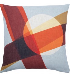  Lamego PWFL1058 LinenVelvet piping Square Pillow - Renwil