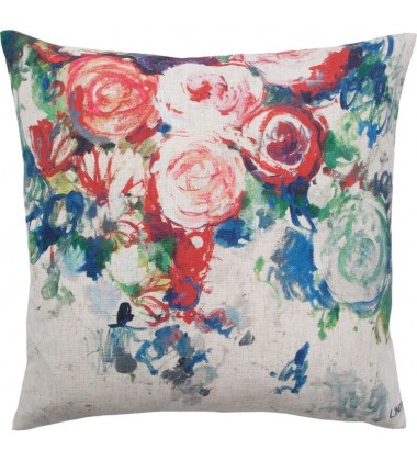  Bouquet PWFL1071 LinenVelvet Square Pillow - Renwil