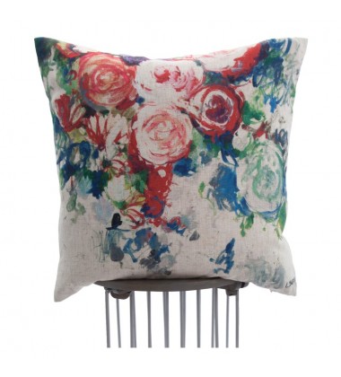  Bouquet PWFL1071 LinenVelvet Square Pillow - Renwil