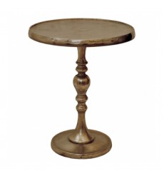  Romina Brass TA033 Antiqued brass Accent table - Renwil