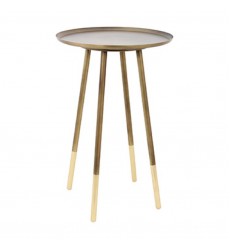  Pawn TA112 Antique Brass Accent Table - Renwil