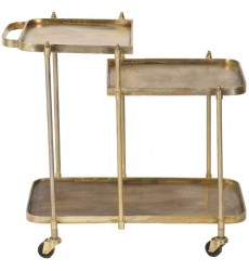  Vista TA274 Antique Brass Bar Cart - Renwil