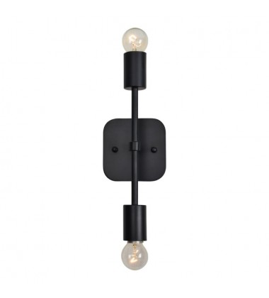  Albany I WS008 Matte Black Wall Sconce - Renwil