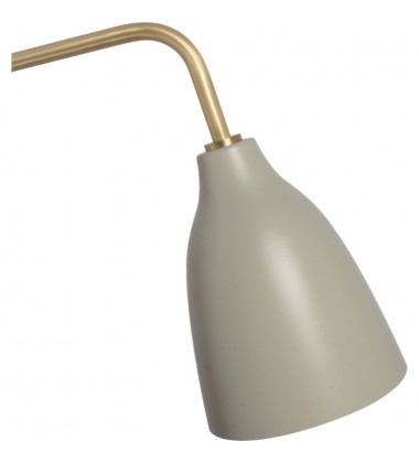  Browne WS032 Matte Brass Siemens Grey Wall Sconce - Renwil