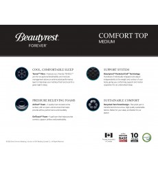 Serta Beautyrest Forever Drop Top Medium King Size (800016110-1060)